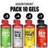 Pack Assortiment 10 Gels X 34 G Overstims