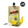 Pack X20 Purées Nutritionnelles Bio Fruitées Banane-Kiwi-Vanille 90g
