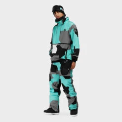 Pantalons Sports D'hiver SIROKO Sleet Turquoise Homme -Équipement Sportif pantalons sports dhiver siroko sleet turquoise homme 3