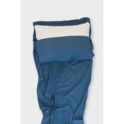 Sac De Couchage Cabane 100% SIRIUS Coton Bleu -Équipement Sportif sac de couchage cabane 100 sirius coton bleu 2