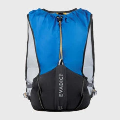 SAC TRAIL RUNNING 5L BLEU - VENDU AVEC POCHE À EAU 1L -Équipement Sportif sac trail running 5l bleu vendu avec poche a eau 1l 3