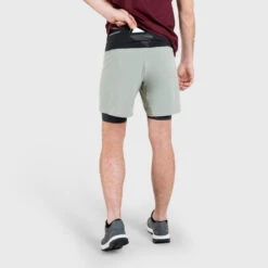 SHORT CUISSARD DE TRAIL RUNNING CONFORT HOMME KAKHI 12 SHORT CUISSARD DE TRAIL RUNNING CONFORT HOMME KAKHI -Équipement Sportif short cuissard de trail running confort homme kakhi 4