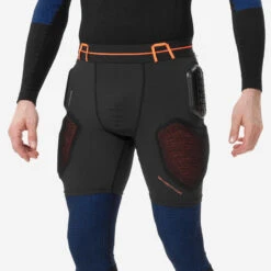 Short De Protection De Ski Et Snowboard Homme - DSH 500 Noir