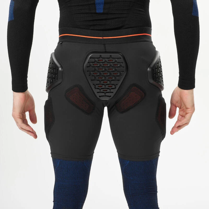 Short De Protection De Ski Et Snowboard Homme - DSH 500 Noir 4 Short De Protection De Ski Et Snowboard Homme - DSH 500 Noir – Image 4