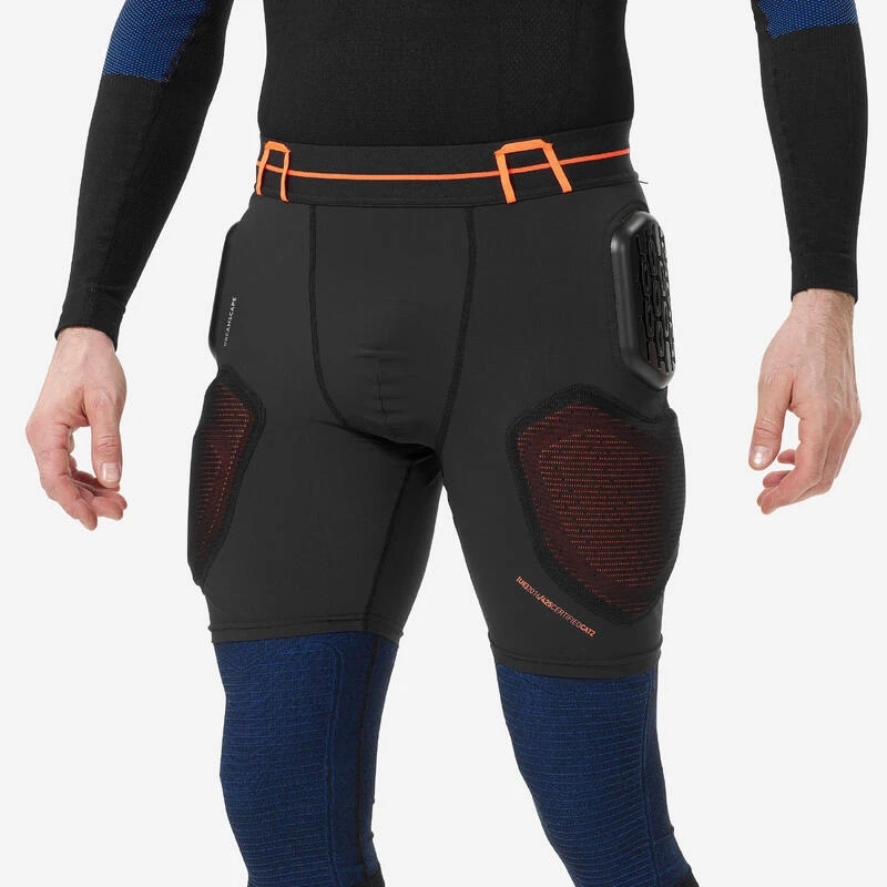 Short De Protection De Ski Et Snowboard Homme - DSH 500 Noir 1 Short De Protection De Ski Et Snowboard Homme - DSH 500 Noir