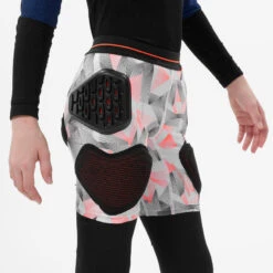 Short De Protection De Ski Et Snowboard Junior - DSH 500 -Équipement Sportif short de protection de ski et snowboard junior dsh 500 2