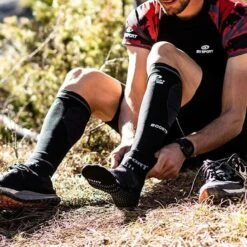 BV Sport Socquettes SCR ONE EVO Bleu -Équipement Sportif socquettes scr one evo bleu 4