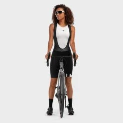 Sous-maillot Vélo Femme Cyclisme Train Force Blanc -Équipement Sportif sous maillot velo femme cyclisme train force blanc 3