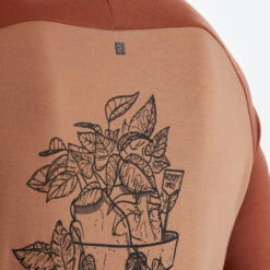 WEDZE Sous-vêtement De Ski Homme BL 590 Laine Mérinos Haut - Marron -Équipement Sportif sous vetement de ski homme bl 590 laine merinos haut marron 4