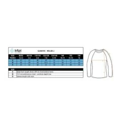 Sous-vêtement Haut Enfant Kilpi WILLIE-J -Équipement Sportif sous vetement haut enfant kilpi willie j 4