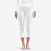 WEDZE Sous-vêtement Thermique De Ski Femme - BL 900 Seamless Bas Blanc