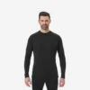 WEDZE Sous-vêtement Thermique De Ski Homme - BL 100 Haut - Noir