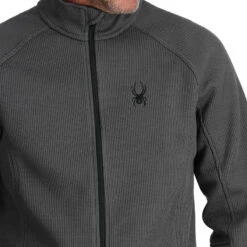 Spyder Sweat À Fermeture Éclair Ski Homme - CONSTANT FULL ZIP FLEECE -Équipement Sportif sweat a fermeture eclair ski homme constant full zip fleece 4
