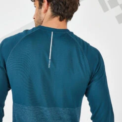 T-SHIRT RUNNING HOMME RESPIRANT MANCHE LONGUE - KIPRUN CARE BLEU PETROLE LTD 8 T-SHIRT RUNNING HOMME RESPIRANT MANCHE LONGUE - KIPRUN CARE BLEU PETROLE LTD -Équipement Sportif t shirt running homme respirant manche longue kiprun care bleu petrole ltd 3