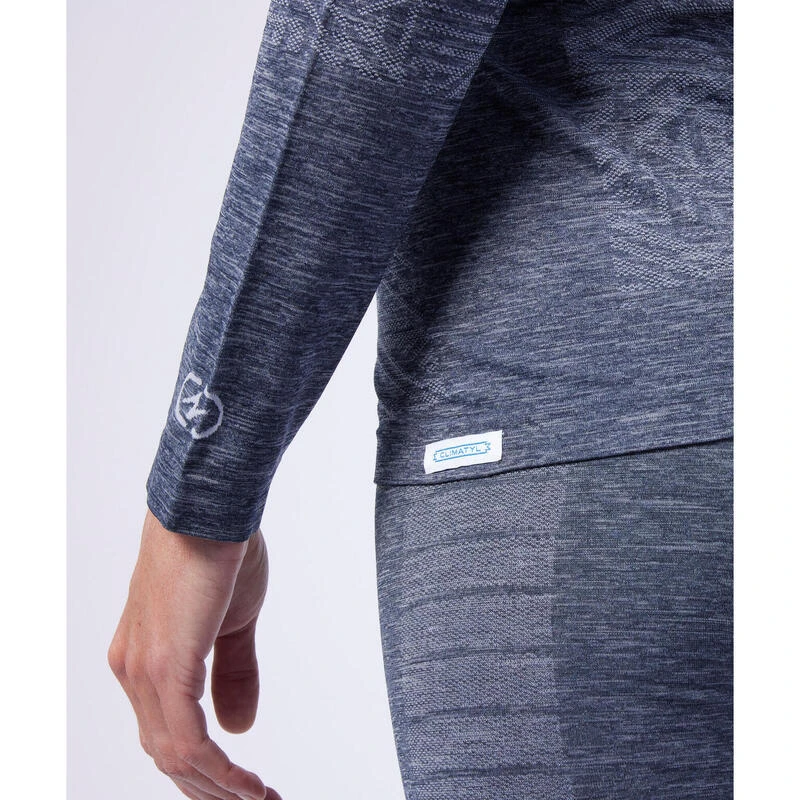 T-shirt Technique Toucher Frais Protection UV Col Rond ML Femme-CLIMATYL 4 T-shirt Technique Toucher Frais Protection UV Col Rond ML Femme-CLIMATYL – Image 4