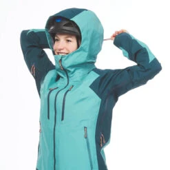 Simond Veste Imperméable D'ALPINISME Femme - ALPINISM EVO Verte -Équipement Sportif veste impermeable dalpinisme femme alpinism evo verte 2