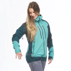 Simond Veste Imperméable D'ALPINISME Femme - ALPINISM EVO Verte -Équipement Sportif veste impermeable dalpinisme femme alpinism evo verte 8
