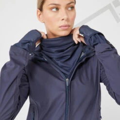 VESTE RUNNING HIVER FEMME DÉPERLANTE COUPE-VENT- KIPRUN WARM REGUL BLEU -Équipement Sportif veste running hiver femme deperlante coupe vent kiprun warm regul bleu 3