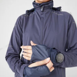 VESTE RUNNING HIVER FEMME DÉPERLANTE COUPE-VENT- KIPRUN WARM REGUL BLEU -Équipement Sportif veste running hiver femme deperlante coupe vent kiprun warm regul bleu 8