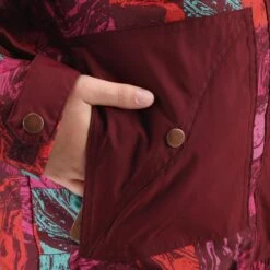 WEDZE Veste Ski Enfant Fille EVOSTYLE Imprimé Et Bordeaux 18 WEDZE Veste Ski Enfant Fille EVOSTYLE Imprimé Et Bordeaux -Équipement Sportif veste ski enfant fille evostyle imprime et bordeaux 8