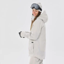 Veste Snowboard Femme Résistante Et 3 En 1 - SNB 900 Beige 13 Veste Snowboard Femme Résistante Et 3 En 1 - SNB 900 Beige -Équipement Sportif veste snowboard femme resistante et 3 en 1 snb 900 beige 3