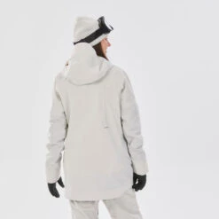 Veste Snowboard Femme Résistante Et 3 En 1 - SNB 900 Beige 14 Veste Snowboard Femme Résistante Et 3 En 1 - SNB 900 Beige -Équipement Sportif veste snowboard femme resistante et 3 en 1 snb 900 beige 4