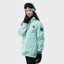 Veste Snowboard Femme Sports D'hiver W1-W Iceberg Turquoise -Équipement Sportif veste snowboard femme sports dhiver w1 w iceberg turquoise 2