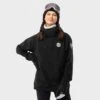 Veste Snowboard Femme Sports D'hiver W1-W Skywalk Noir