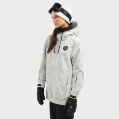 Veste Snowboard Femme Sports D'hiver W1-W Tremblant Blanc -Équipement Sportif veste snowboard femme sports dhiver w1 w tremblant blanc 2
