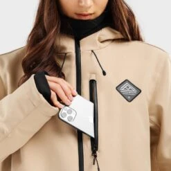 Veste Snowboard Femme Sports D'hiver W2-W Cerro Beige 8 Veste Snowboard Femme Sports D'hiver W2-W Cerro Beige -Équipement Sportif veste snowboard femme sports dhiver w2 w cerro beige 3