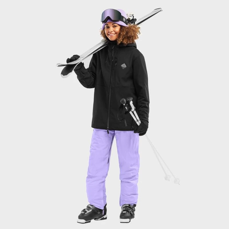 Veste Snowboard Femme Sports D'hiver W2-W McKinley Noir 4 Veste Snowboard Femme Sports D'hiver W2-W McKinley Noir – Image 4