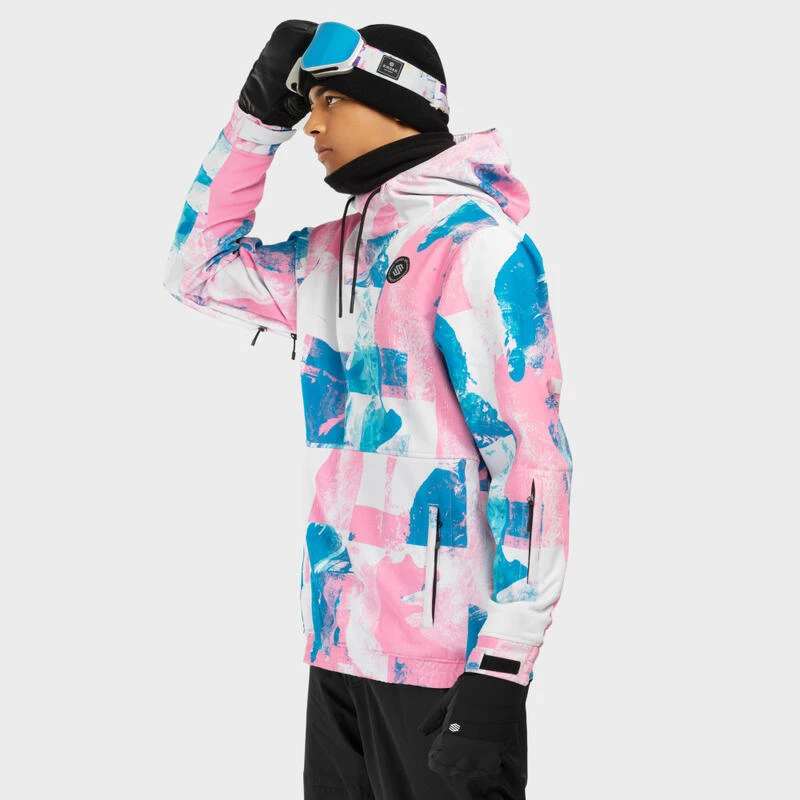Veste Snowboard Homme Sports D'hiver W1 Holi Rose Bonbon 3 Veste Snowboard Homme Sports D'hiver W1 Holi Rose Bonbon – Image 3