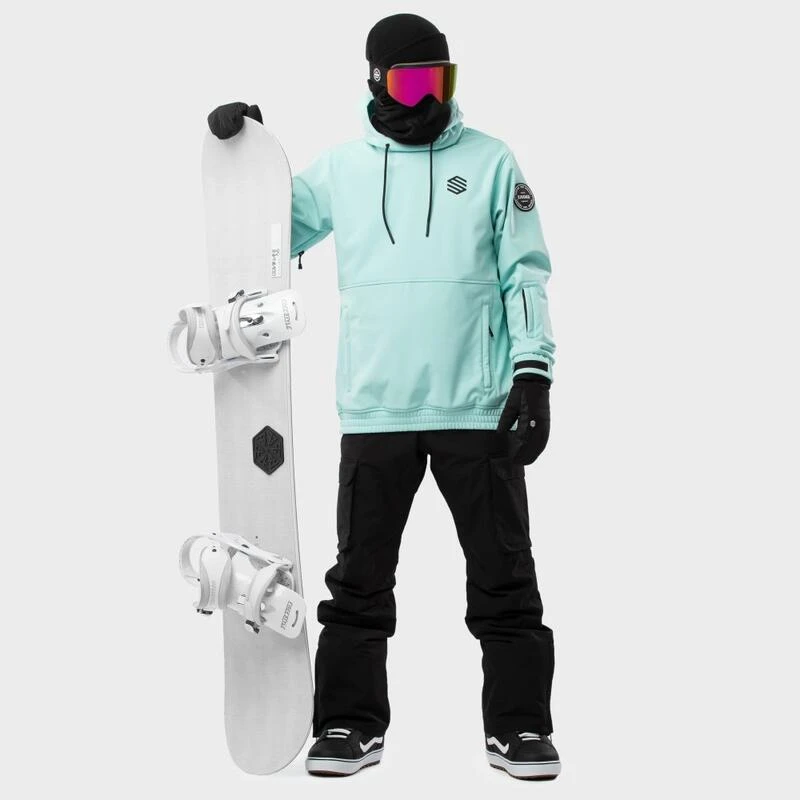Veste Snowboard Homme Sports D'hiver W1 Iceberg Turquoise 3 Veste Snowboard Homme Sports D'hiver W1 Iceberg Turquoise – Image 3