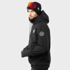 Veste Snowboard Homme Sports D'hiver W1 Skywalk Noir -Équipement Sportif veste snowboard homme sports dhiver w1 skywalk noir 2