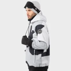 Veste Snowboard Homme Sports D'hiver W1 Tibet Gris 8 Veste Snowboard Homme Sports D'hiver W1 Tibet Gris -Équipement Sportif veste snowboard homme sports dhiver w1 tibet gris 2