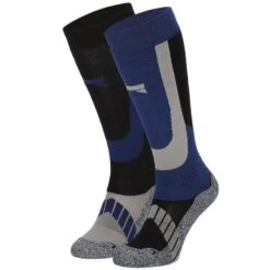 Équipement Sportif 16 Xtreme Chaussettes De Ski Unisexe Lot De 2 Multi-bleu